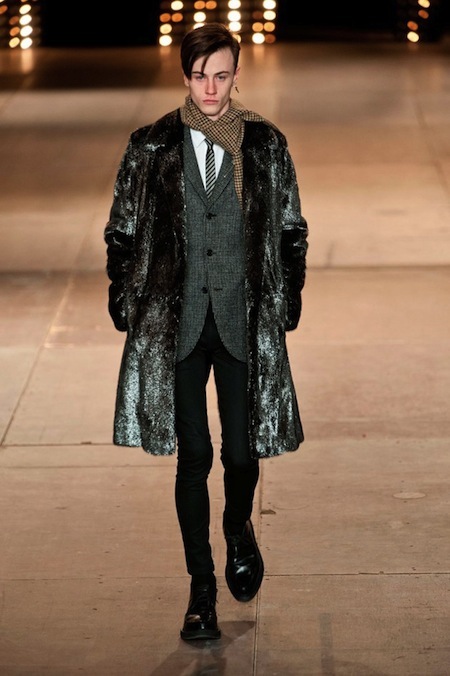 Paris Fashion Week: Men FW14 – Saint Laurent