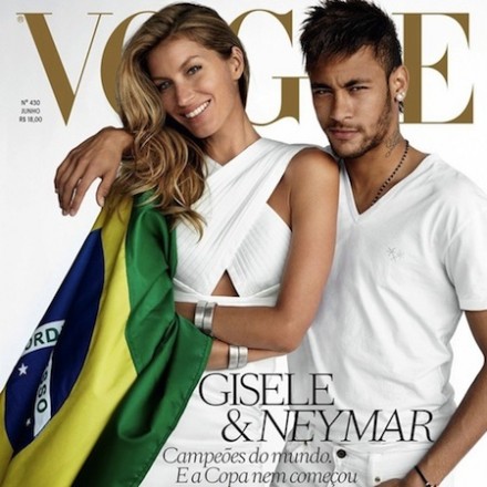 Neymar & Gisele –  Vogue Brazil