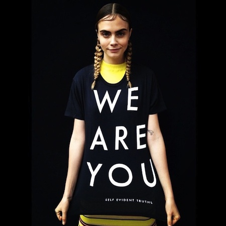 Cara Delevingne supports National Coming Out Day