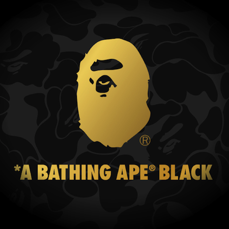 A BATHING APE® BLACK launches