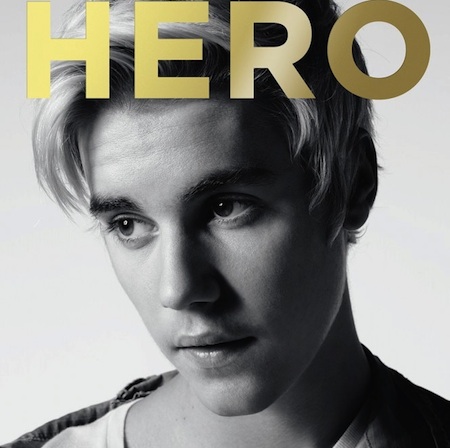 Justin Bieber by Hedi Slimane for HERO Magazine