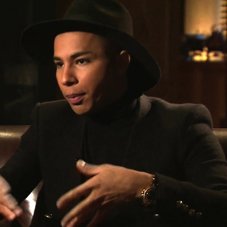 Olivier Rousteing exclusive talk to BBC Newsnight