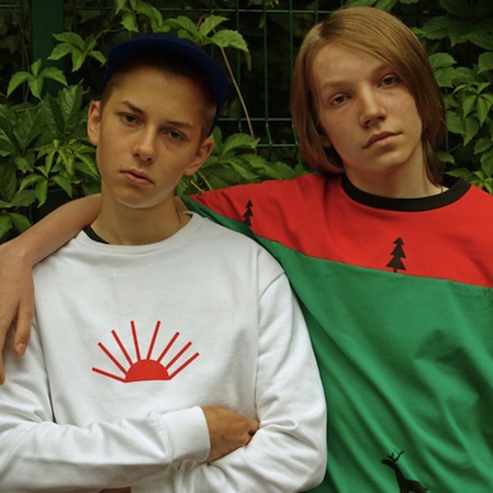 gosha rubchinskiy x timur novikov