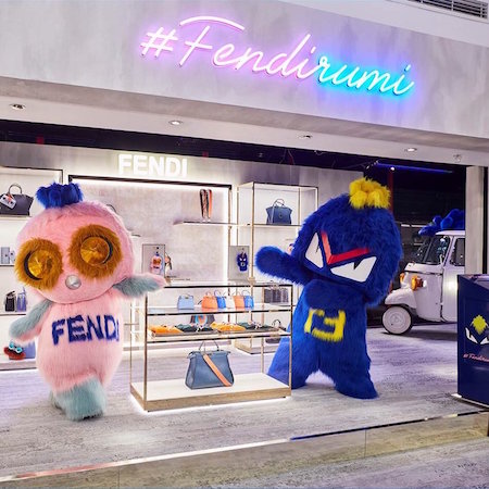 Fendirumi Pop-Up at Harrods