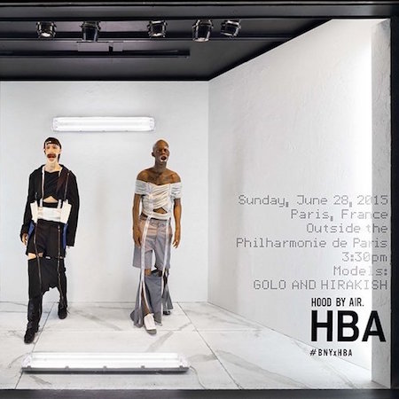 Hood By Air for Barneys Window