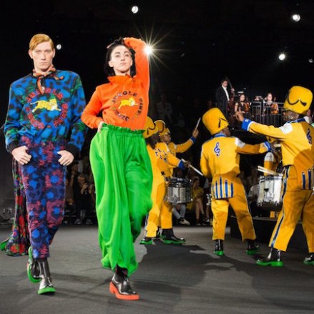 KENZO x H&M fashion show celebration directed by Jean-Paul Goude