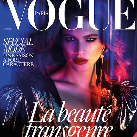 Valentina Sampaio on French Vogue