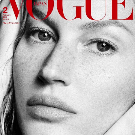 Gisele covers Vogue Japan