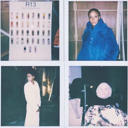 NYFW FW18 – R13 Backstage