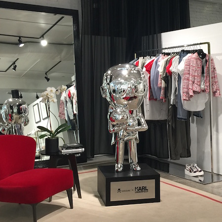 Karl Lagerfeld’s First U.S. Store opens today in Soho