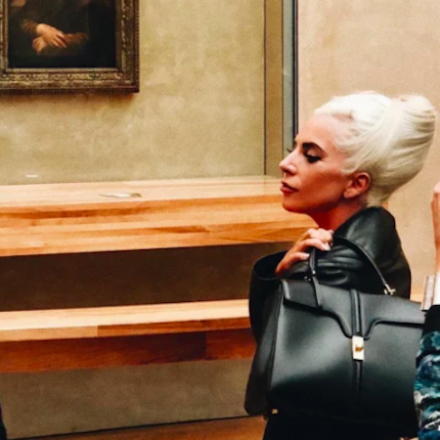 Hedi Slimane’s First Bag for Céline on Lady Gaga