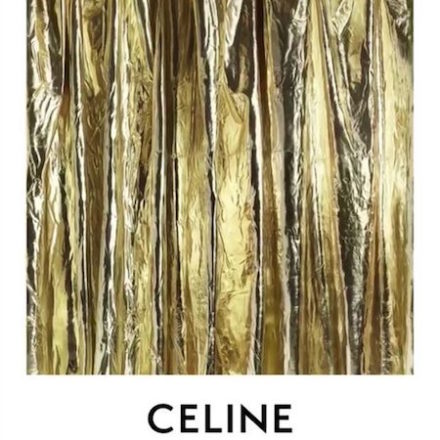 New CELINE logo by Hedi Slimane