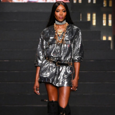 MOSCHINO x H&M exclusive fashion show in New York
