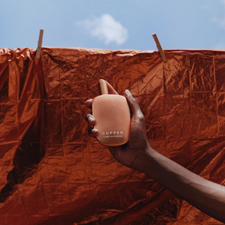 CDG COPPER campaign directed by Tyler Mitchell