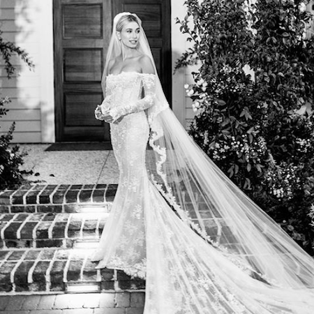 Hailey Bieber’s Wedding Dress