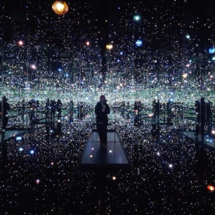 Yayoi Kusama’s Infinity Mirrored Room at #TheBroadFromHome