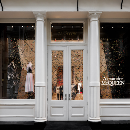 Alexander McQueen’s first-ever flagship in Soho