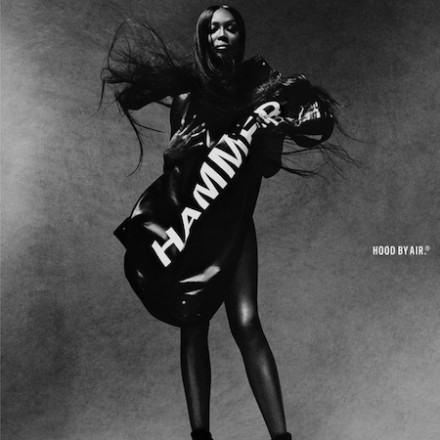 Naomi Campbell for Hood By Air campaign