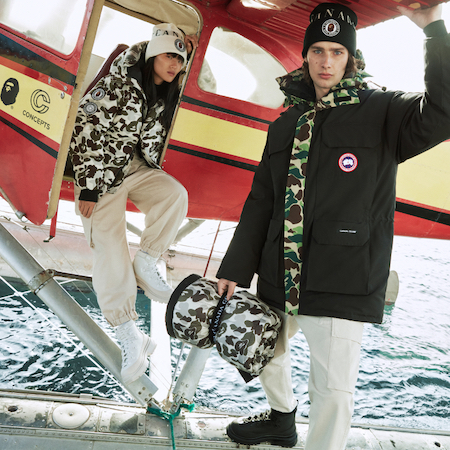 Canada Goose x BAPE®️x Concepts