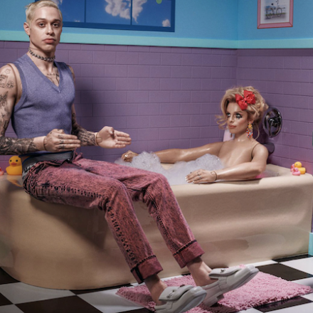 Pete Davidson and Julia Fox As Barbie and Ken