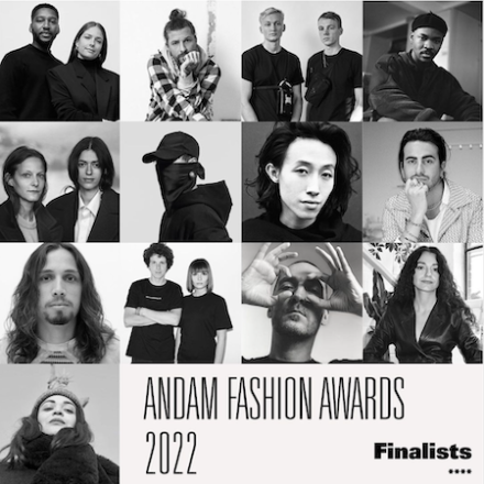 ANDAM FASHION AWARD 2022 FINALISTS