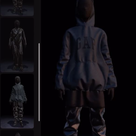 YEEZY Gap Engineered by Balenciaga Virtual Game