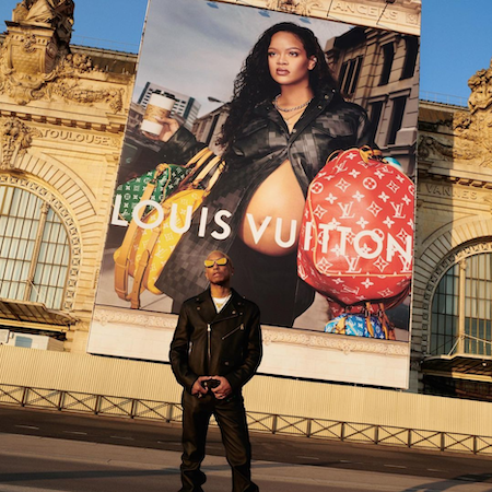 Rihanna In Pharrell’s First Louis Vuitton Men Campaign