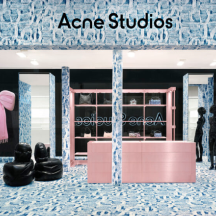 Acne Studio Popup at Harrods