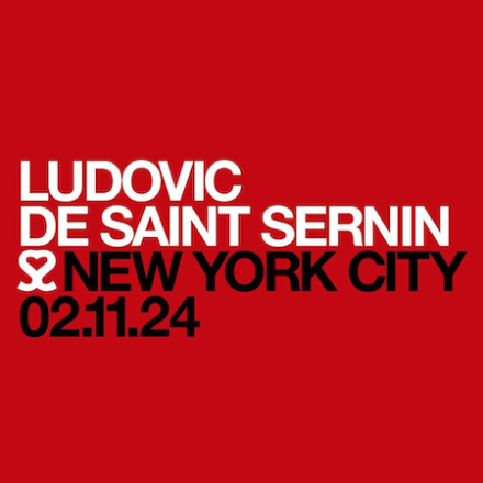 Ludovic de Saint Sernin to NYFW
